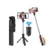 Cep Telefonu Tripod Standı Manyetik Selfie Sopa Bluetooth Uzaktan Kumandalı