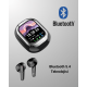 Kişiselleştirilebilir LED Ekranlı Bluetooth Kulaklık – Oyun & Müzik Modlu