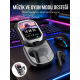 Kişiselleştirilebilir LED Ekranlı Bluetooth Kulaklık – Oyun & Müzik Modlu