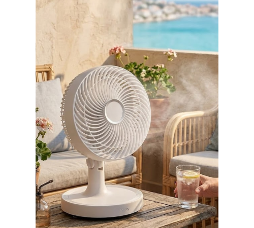 2200 RPM Mini Masaüstü Vantilatör Sessiz ve Güçlü Hava Akışlı Fan