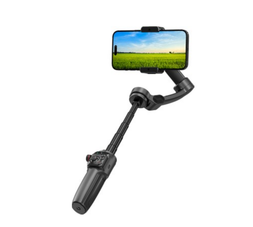Profesyonel Telefon Gimbal Stabilizer 3 Axis Video Sabitleyici Vlog Tripod