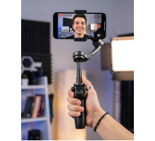 3 Eksen Telefon Gimbal Stabilizer Video Sabitleyici Vlog ve Çekim Aparatı