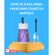 Çocuk ve Evcil Hayvan Dostu Sivrisinek Yakalama Lambası