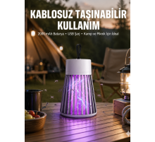 Uzun Ömürlü Bataryalı Taşınabilir Böcek Kovucu