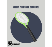 Taşınabilir Elektronik Sinek Swatter – Kimyasal İçermeyen, Ergonomik Tasarım