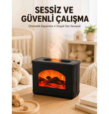 USB Ultrasonik Hava Nemlendirici Ayarlanabilir Sis ve Aromaterapi Özellikli