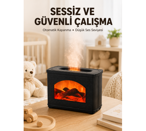 USB Ultrasonik Hava Nemlendirici Ayarlanabilir Sis ve Aromaterapi Özellikli