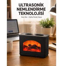 USB Güçlü Ultrasonik Hava Nemlendirici Sessiz Çalışan 270 ml Difüzör