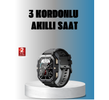 Kablosuz Şarjlı Akıllı Saat Ultra İnce Tasarım