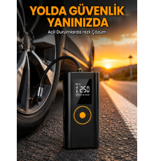 LED Ekranlı Akıllı Hava Kompresörü Hassas Basınç Kontrolü Yeni Nesil