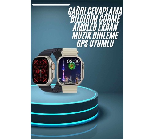 Akıllı Saat Çok Fonksiyonlu Uzun Pil Ömürlü Çağrı Cevaplayabilen Kol Saati