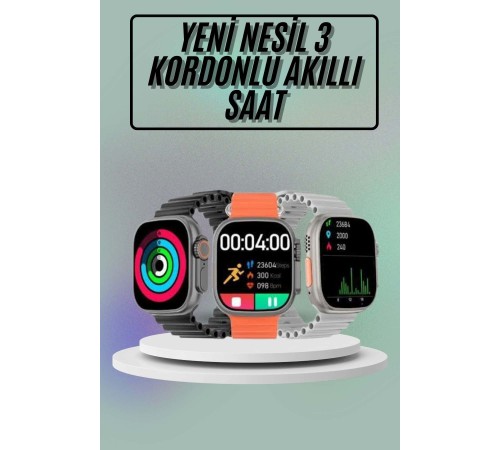 Akıllı Saat Çok Fonksiyonlu Uzun Pil Ömürlü Çağrı Cevaplayabilen Kol Saati