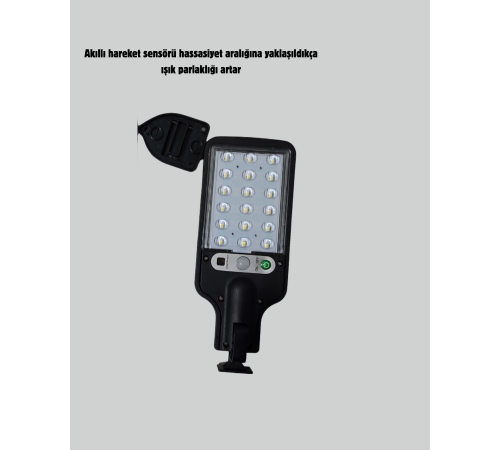 STL616 SENSÖRLÜ SOLAR SOKAK LAMBASI