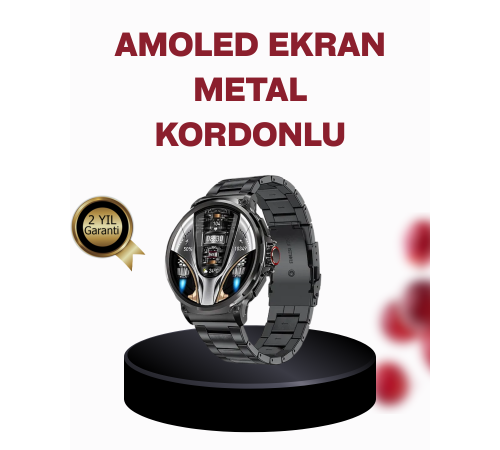 10 Gün Pil Ömrü ve 100+ Spor Modu ile SW80 Akıllı Saat