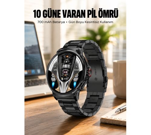 IP68 Su Toz Dirençli SW80 Akıllı Saat Android iOS Uyumlu Yeni Nesil