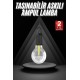 3 Farklı Mod LED'li Şarjlı Asma Kancalı Kamp Lambası Taşınabilir Ampul