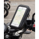 Su Geçirmez Motosiklet Bisiklet Telefon Tutucu 360 Derece Döner Gidon Telefon Standı