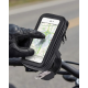Su Geçirmez Motosiklet Bisiklet Telefon Tutucu 360 Derece Döner Gidon Telefon Standı