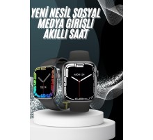 Yeni Model Akıllı Saat Dokunmatik Ekran Unisex Amoled Ekran 44 mm