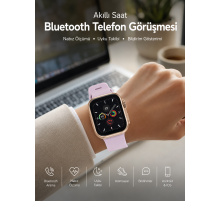 Bluetooth Görüşmeli Akıllı Saat, Sağlık Takibi ve Akıllı Bildirim Özellikleriyle Günlük Hayatınızı Kolaylaştırır