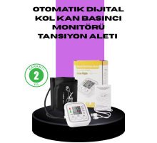 Elektronik Tansiyon Ölçer LCD Dijital Ekranlı