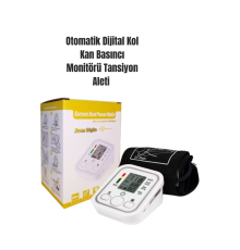 Taşınabilir Pil ve USB Girişli Tansiyon Aleti