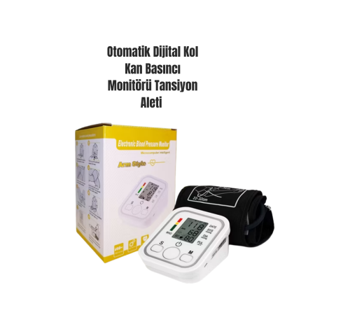 Taşınabilir Pil ve USB Girişli Tansiyon Aleti