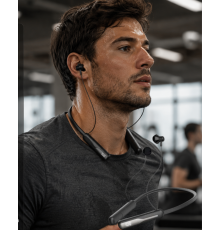 Boyun Askılı Bluetooth Kulaklık Extra Bass ve Ses Değiştirme Modlu