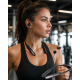Extra Bass Kablosuz Kulaklık Uzun Bataryalı Neckband Tasarım