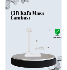 Ayarlanabilir Açıya Sahip Masa Lambası | Kademeli Işık Seviyesi, Modern ve Kompakt Tasarım