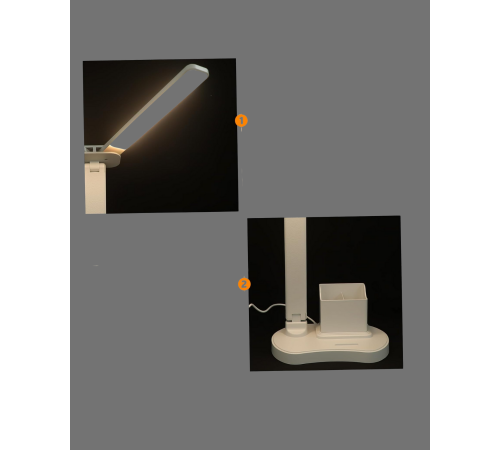 Göz Koruyucu LED Okuma Lambası | Titreşimsiz Işık, Kalemlik ve Stand Fonksiyonlu