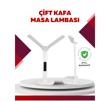 Göz Koruyucu LED Okuma Lambası | Titreşimsiz Işık, Kalemlik ve Stand Fonksiyonlu