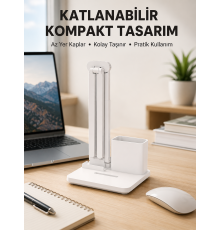 Ev ve Ofis İçin Fonksiyonel Masa Lambası | Enerji Tasarruflu, Çok Yönlü Kullanım Yeni Nesil