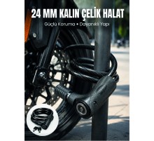 2 Anahtarlı Güvenli Kilit Sistemi ile Günlük Kullanıma Uygun Tasarım