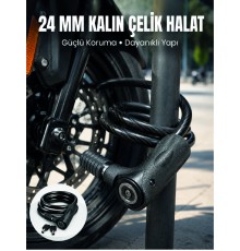 2 Anahtarlı Güvenli Kilit Sistemi ile Günlük Kullanıma Uygun Tasarım
