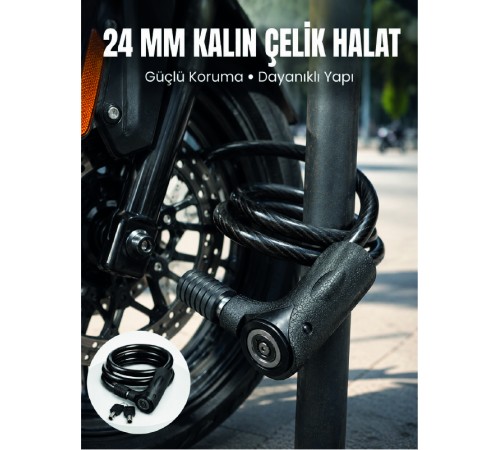 2 Anahtarlı Güvenli Kilit Sistemi ile Günlük Kullanıma Uygun Tasarım