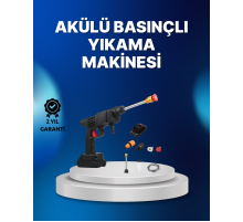 Kablosuz Taşınabilir Basınçlı Yıkama Tabancası Köpük Şişeli