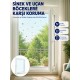 Pencere ve Balkon İçin Tek Kanatlı Kolay Takılan Sineklik