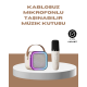 Bluetooth Karaoke Mikrofon ve Hoparlör Seti Taşınabilir