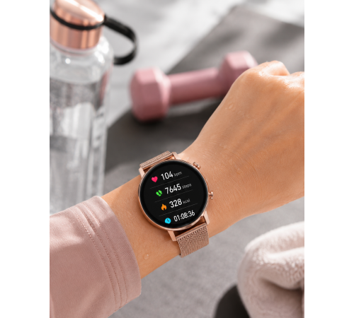 Anneler Gününe Özel Akıllı Saat Bluetooth Arama Destekli Sağlık Takip ve Spor Özellikli Saat