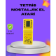 Klasik Tetris Oyunu El Konsolu – Taşınabilir Pil ile Çalışan Retro El Aterisi