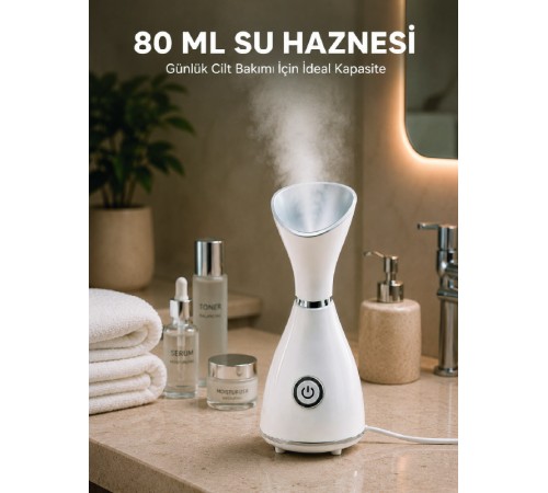Nano İyonik Yüz Buhar Makinesi