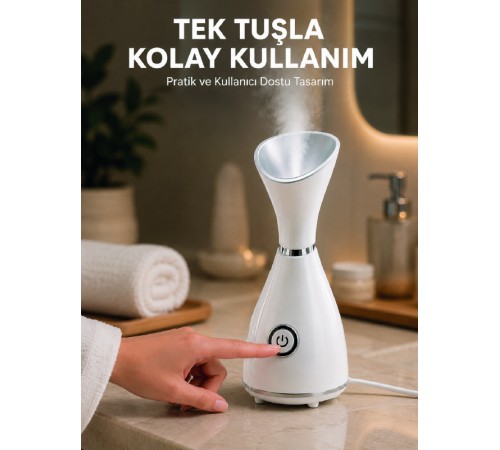 Nano İyonik Yüz Buhar Makinesi