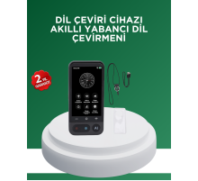 139 Dil Destekli Taşınabilir Sesli Çevirmen Cihazı