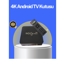 Akıllı Android TV Box – 4K Çözünürlük, 2GB RAM, 16GB Depolama, Hızlı Wi-Fi