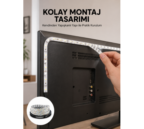 Uzaktan Kumandalı LED TV Arka Işık Şeridi Yeni Nesil