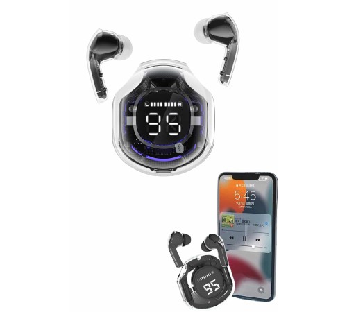 Kablosuz Dijital Göstergeli Powerbanklı IOS ve Android Uyumlu Kulaklık