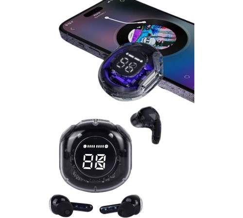 Ultrapods Led Göstergeli Kulaklığı ANC Destekli Bluetooth 5.3