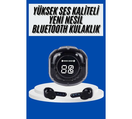 Ultrapods Led Göstergeli Kulaklığı ANC Destekli Bluetooth 5.3