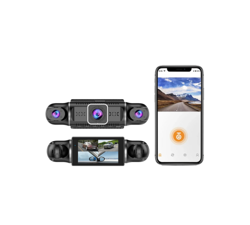 1080P Araç Kamerası Mobil Uygulama Bağlantılı G Sensörlü Güvenlik Sistemi